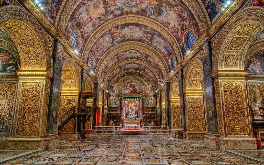 Valletta Guided Walking Tour with Optional St. John's Co-Cathedral Entry Image 4