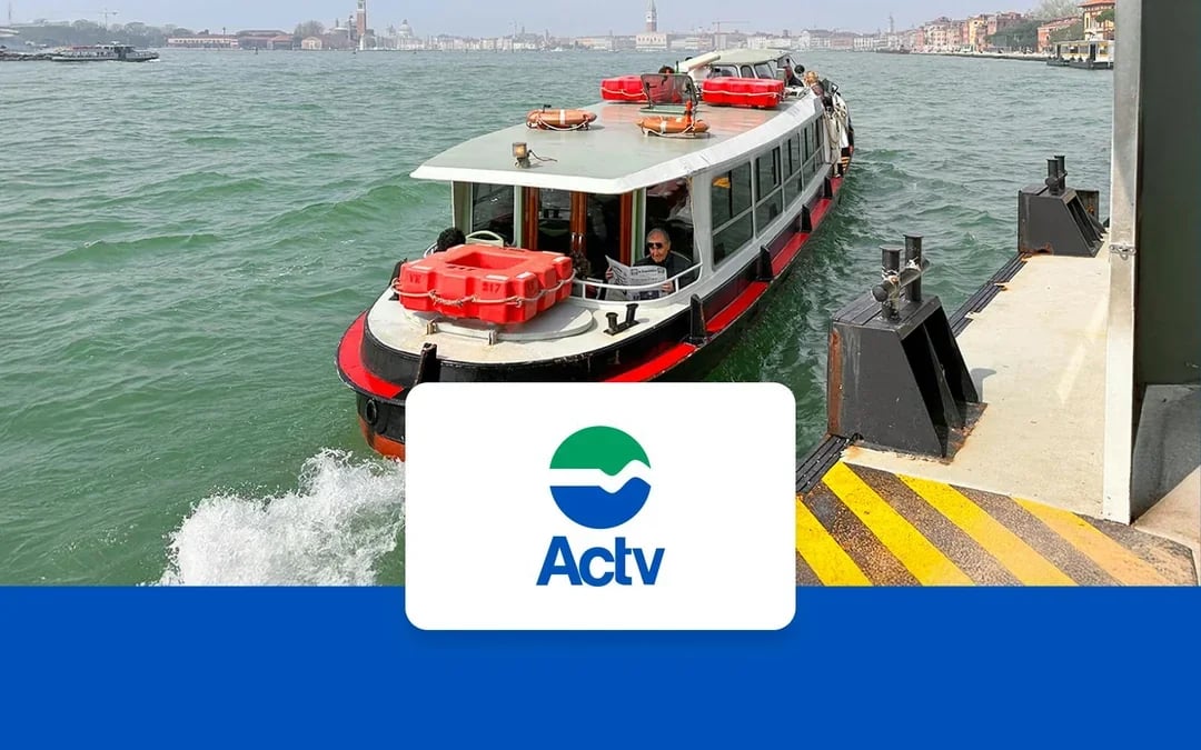 Venice ACTV 75-Minute Ticket Image 1