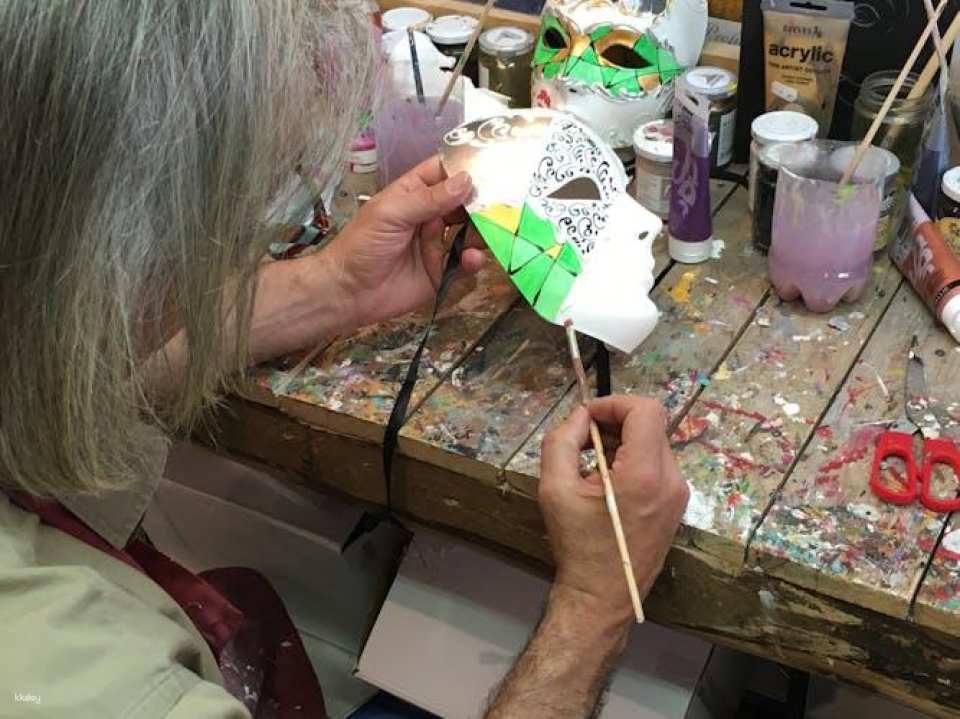 Venice Carnival Mask Workshop in St. Mark's Area