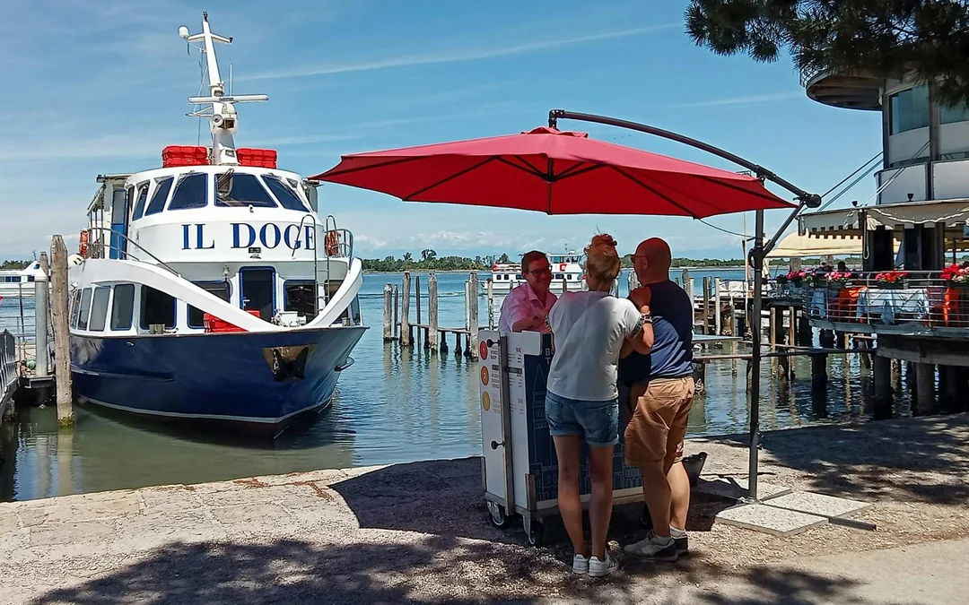Venice, Murano and Burano Guided Tour from Punta Sabbioni Image 1