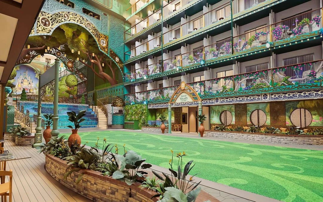 Verandah Staterooms: Disney Adventure Cruise Image 11