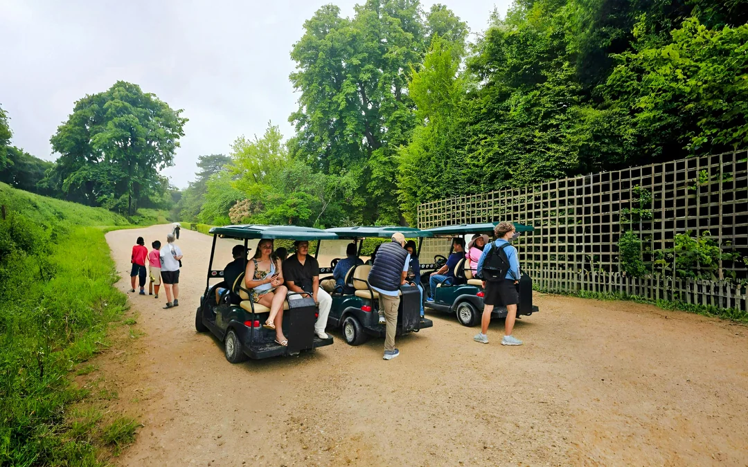Versailles Golfcart & Bike Guided Tour: Gardens Hamlet Fountains Image 12
