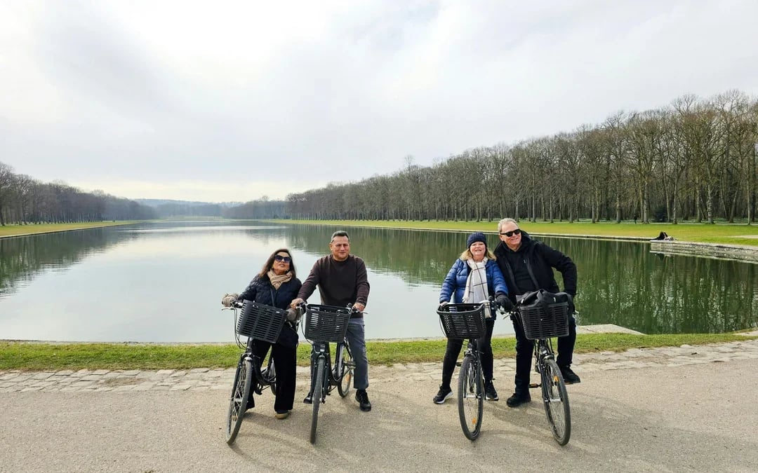 Versailles Golfcart & Bike Guided Tour: Gardens Hamlet Fountains Image 8