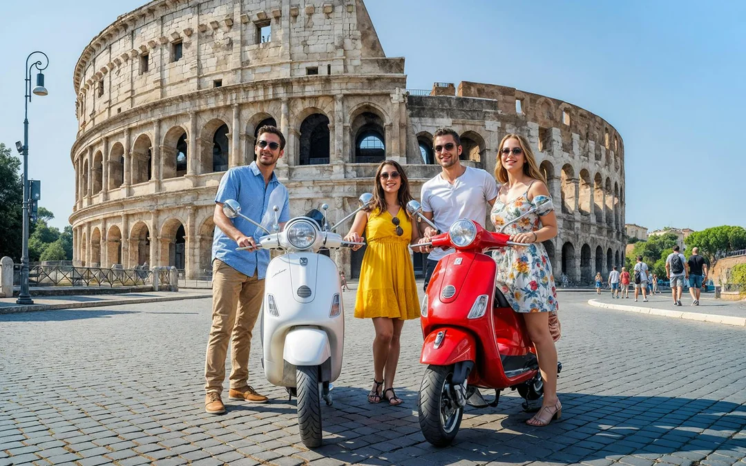 Vespa Tour in Rome Image 1