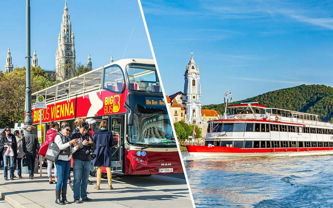 Vienna Combo (Save 20%): Hop-on Hop-off Bus Tour + Danube River Cruise + Top Attraction Tickets Image 1