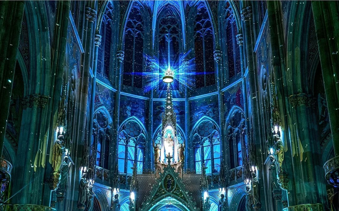 Vienna: Light of Creation Votivkirche Image 2