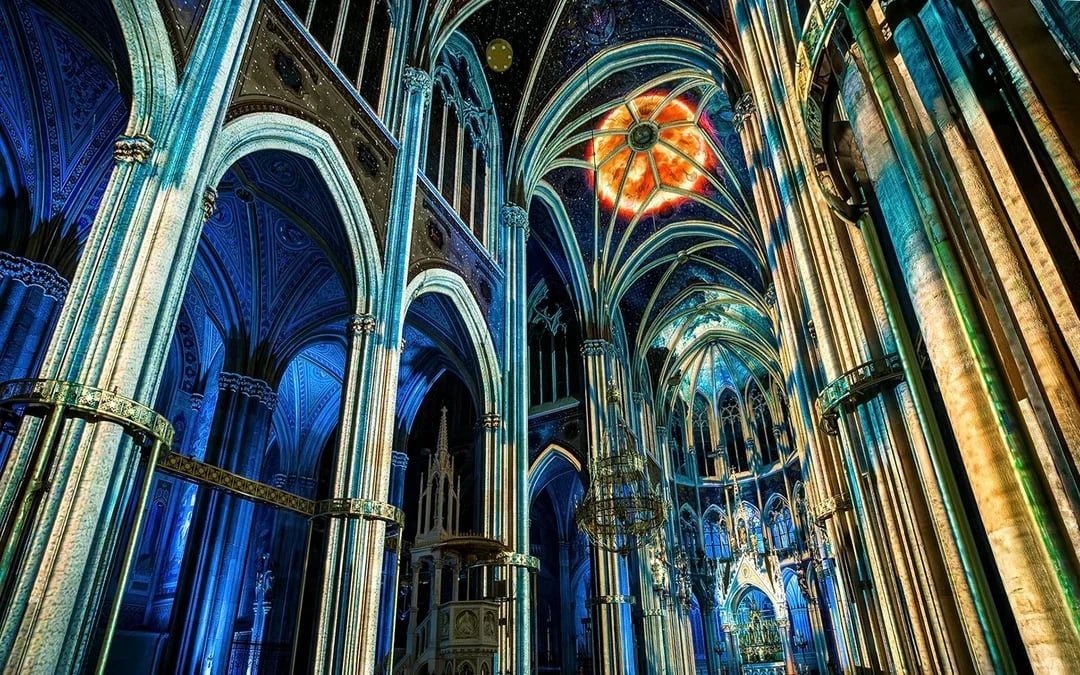 Vienna: Light of Creation Votivkirche Image 4