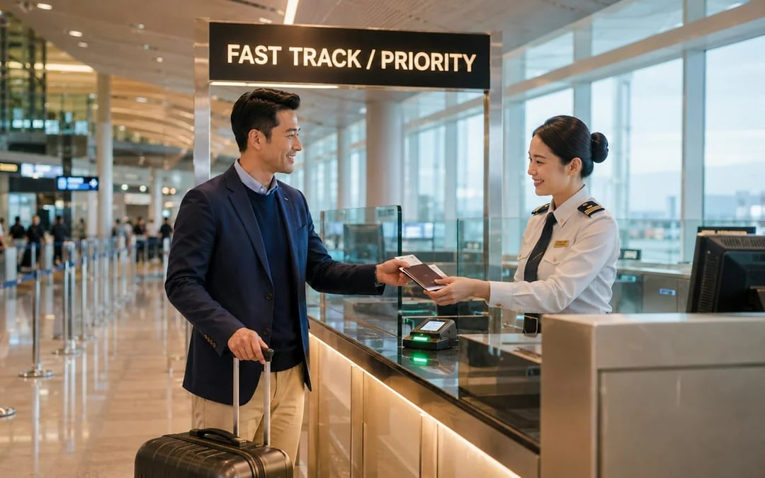 Vietnam Airport Fast Track Immigration Service for Arrival or Departure with Meet and Greet Image 1