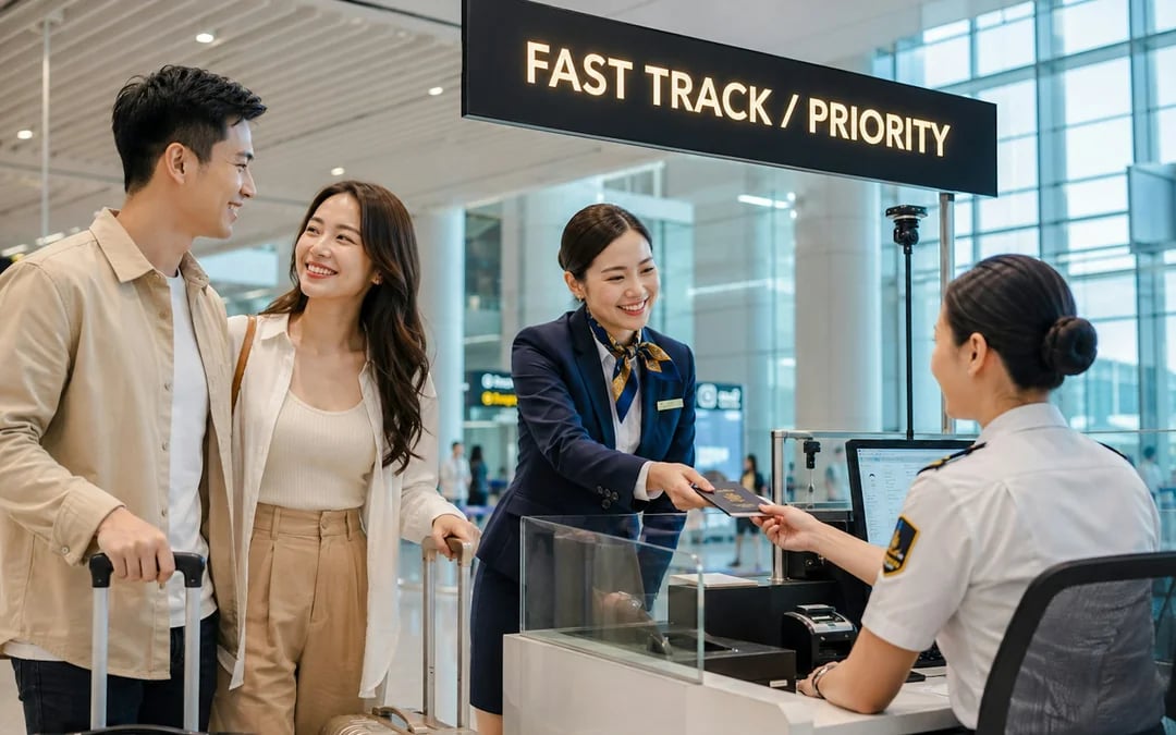 Vietnam Airport Fast Track Immigration Service for Arrival or Departure with Meet and Greet Image 6
