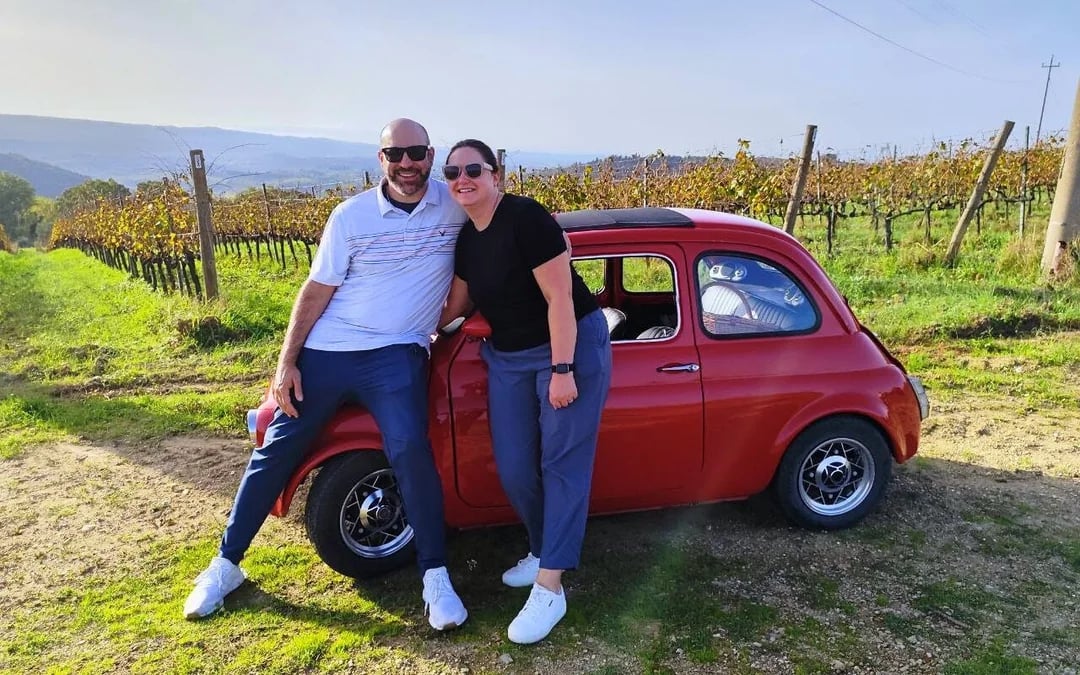 Vintage Fiat 500 Sunset Drive and Aperitivo in Chianti Countryside with Vineyard Visit and Regional Tasting Image 2