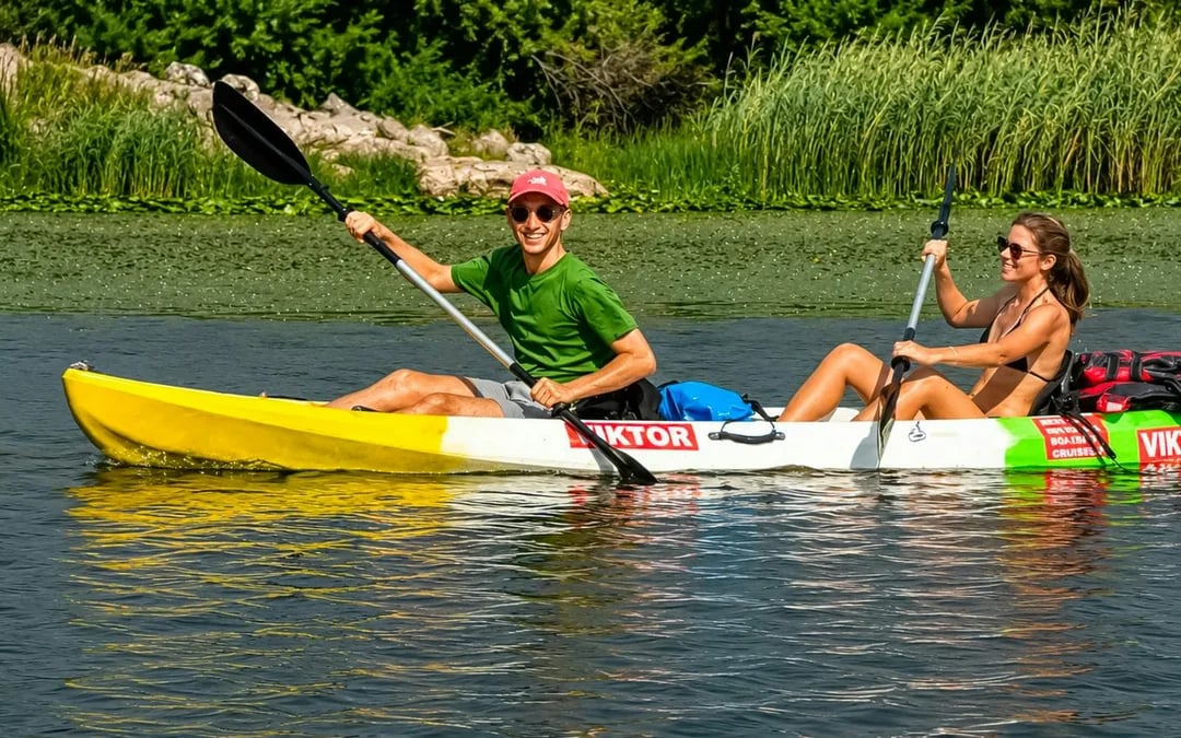 Virpazar: Skadar Lake Self-Guided Kayak Rental Image 1