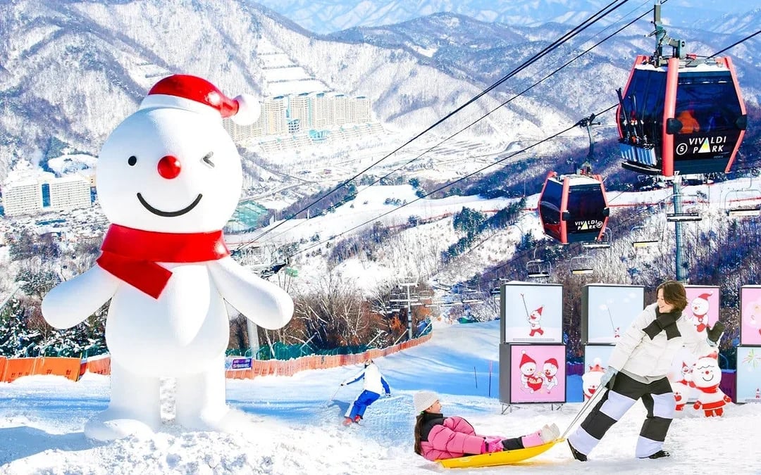 Vivaldi Park Ski World Official Pass + Shuttle from Seoul Image 10