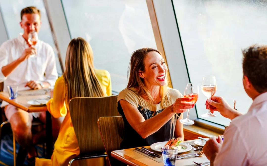 Vivid Sydney 6-Course Gold Penfold's Dinner Cruise with Live Music & Wine Image 5