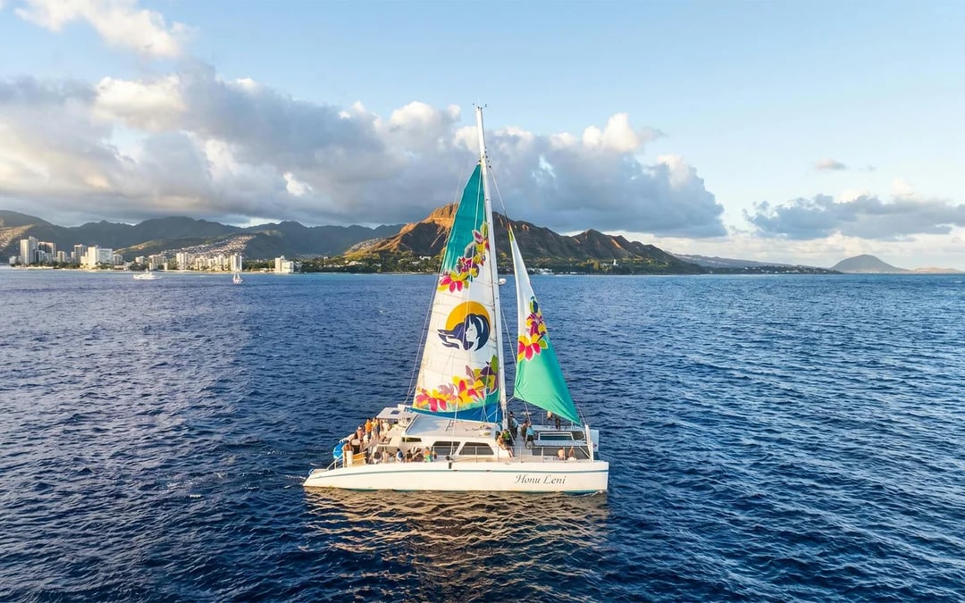 Waikiki Guided Whale Watching Sail Image 2