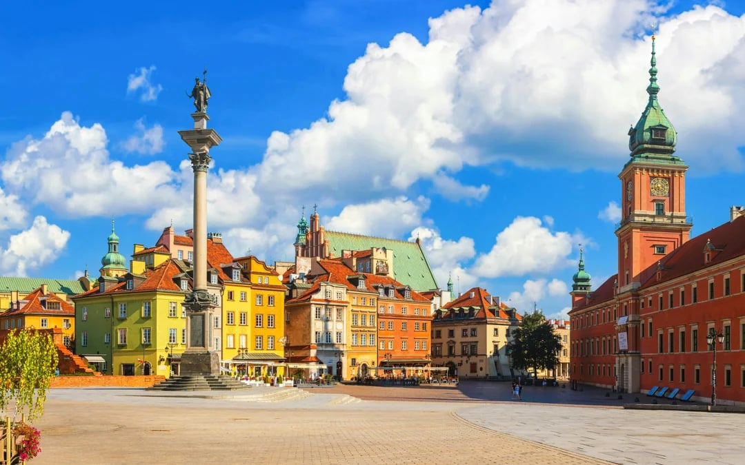 Warsaw Private City Tour by Retro Fiat with Hotel Pickup Image 2