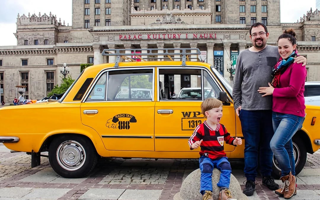 Warsaw Private City Tour by Retro Fiat with Hotel Pickup Image 7