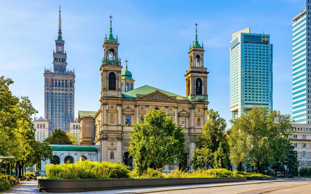 Warsaw Private City Tour by Retro Fiat with Hotel Pickup Image 8