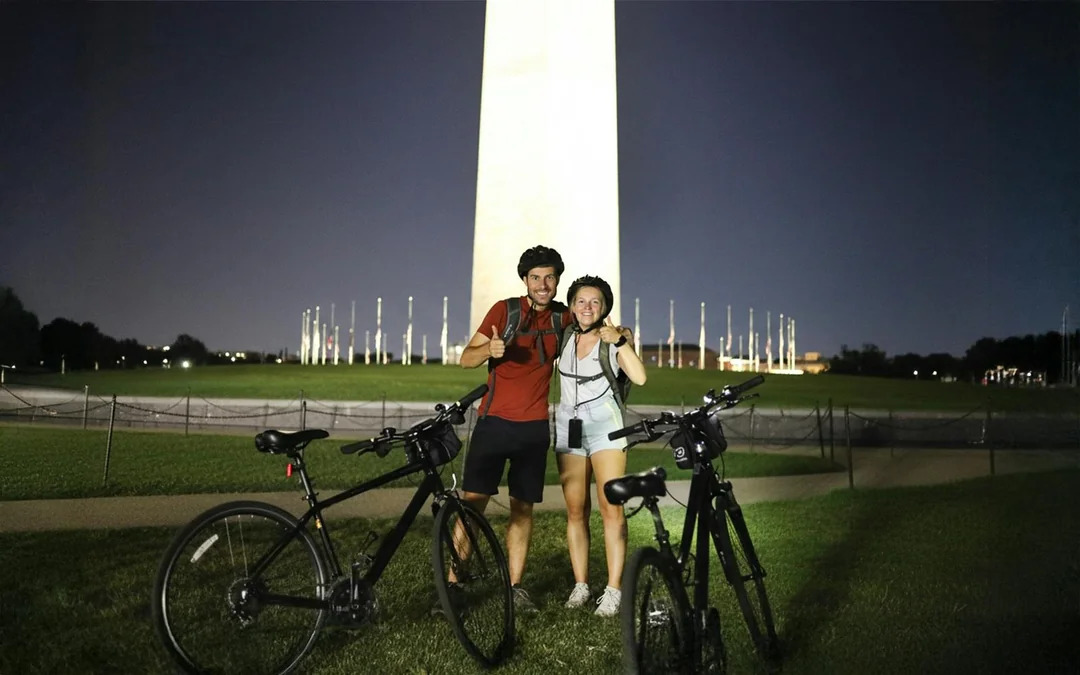 Washington DC Monuments at Night Bike Tour Image 1