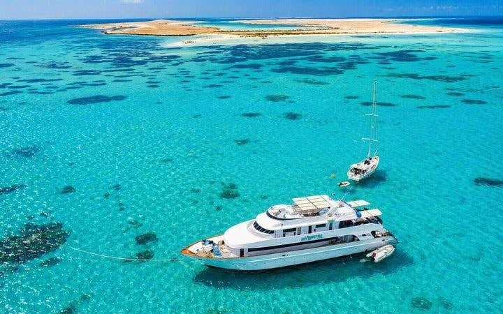 White Island & Ras Mohammed Boat Trip with Diving And Snorke Image 1