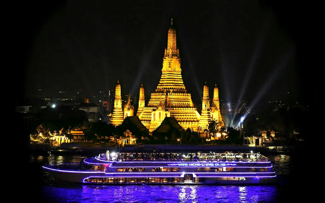 White Orchid River Cruise with International Buffet Dinner & Unlimited Beer Image 1