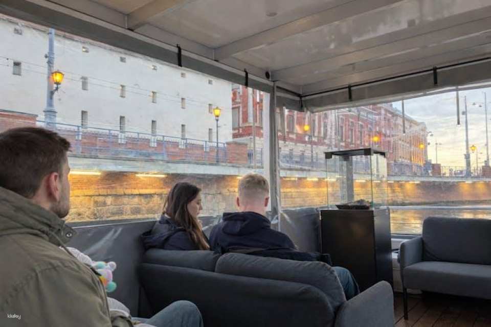 Wroclaw catamaran cruise with multilingual audio guide