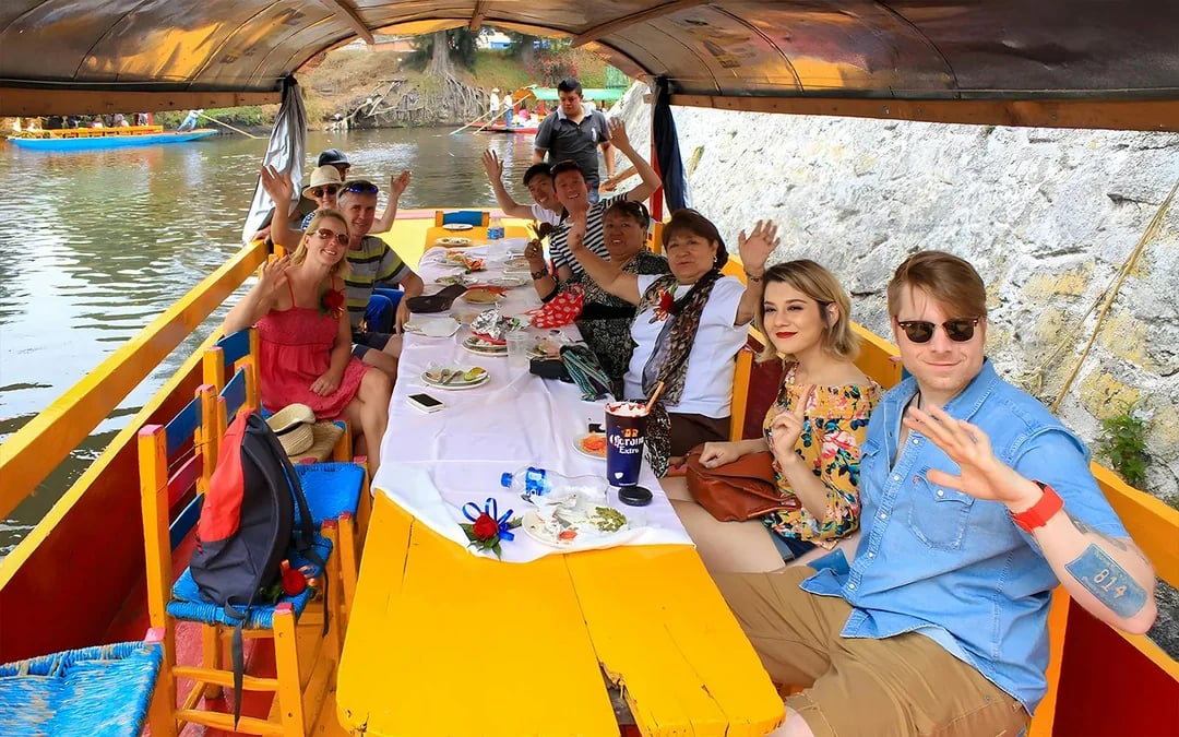 Xochimilco Trajinera Party with Unlimited Food and Drinks Image 3