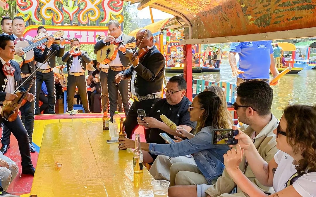 Xochimilco Trajinera Party with Unlimited Food and Drinks Image 4