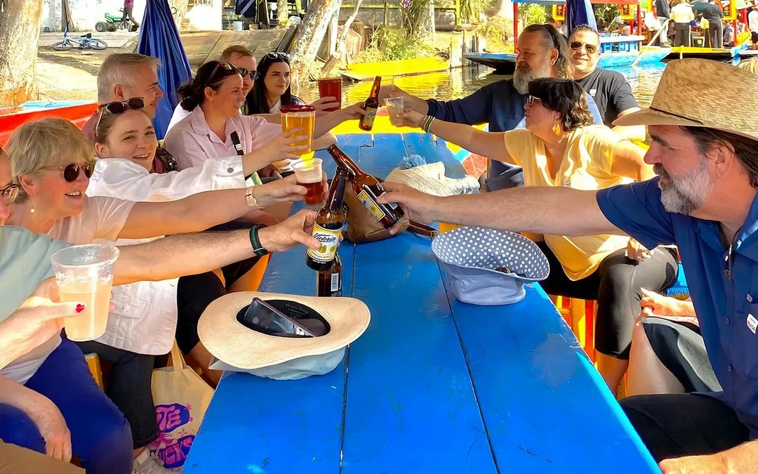 Xochimilco Trajinera Party with Unlimited Food and Drinks Image 5