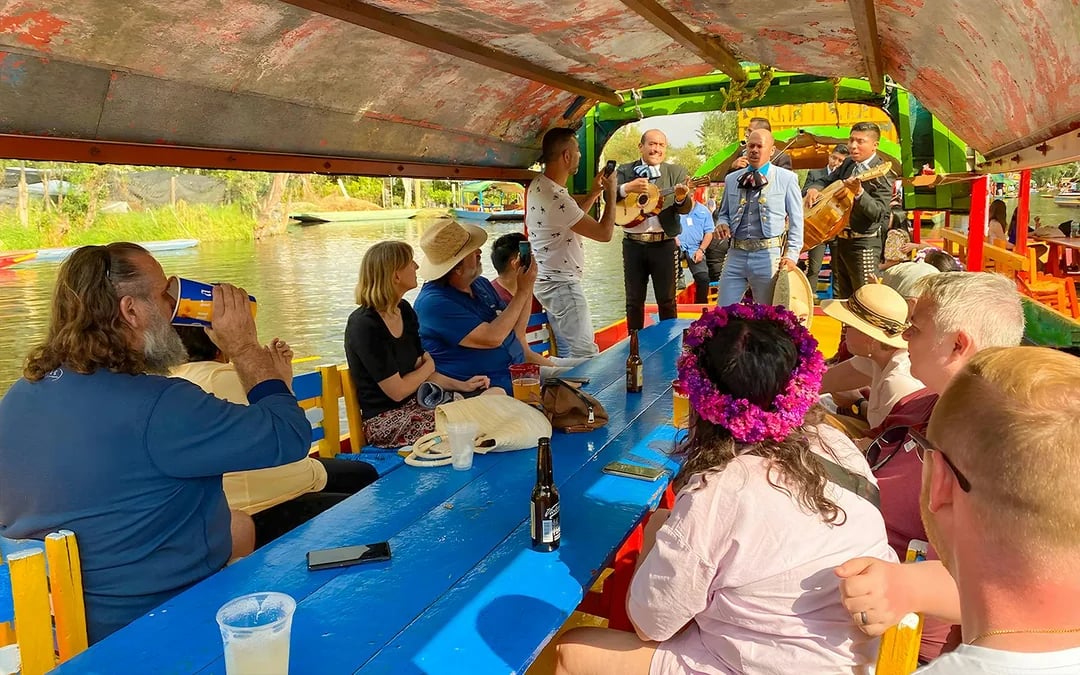 Xochimilco Trajinera Party with Unlimited Food and Drinks Image 8