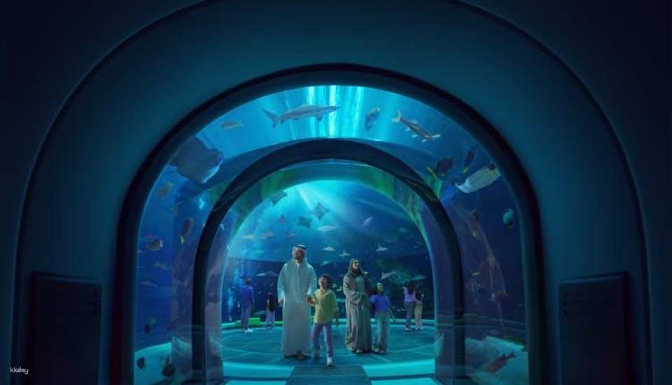 Yas Island Abu Dhabi, access to 4 parks