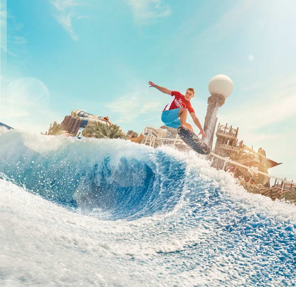 Yas Waterworld Abu Dhabi 1-Day 1 Park Ticket | UAE