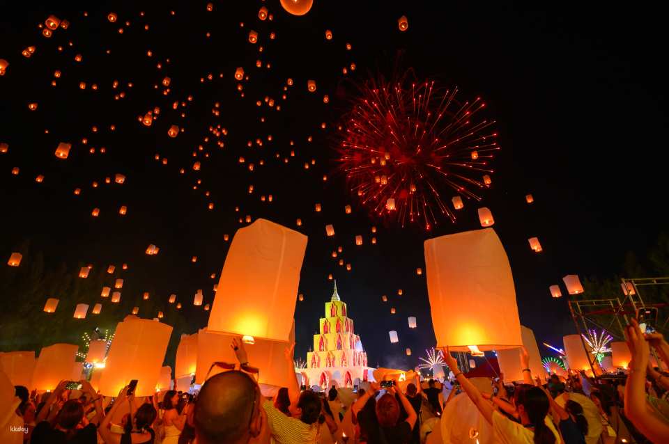 Yeepeng Lanna Sky Lantern Festival 2026 Ticket at Gassan Panorama Golf Club in Chiang Mai - Lamphun | Thailand