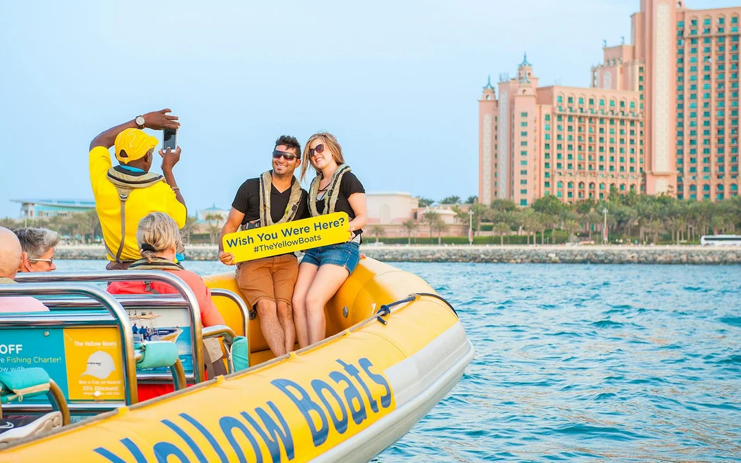 Yellow Boats Dubai Guided Speedboat Tour Image 5