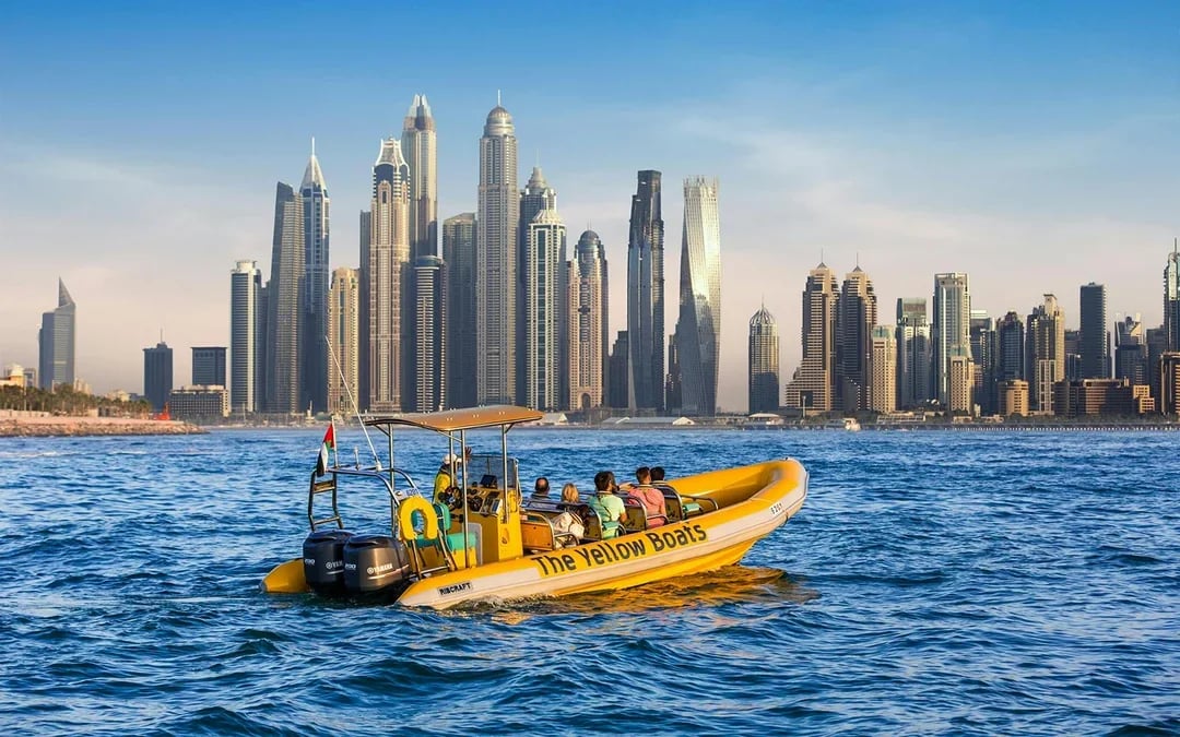 Yellow Boats Dubai Guided Speedboat Tour Image 6