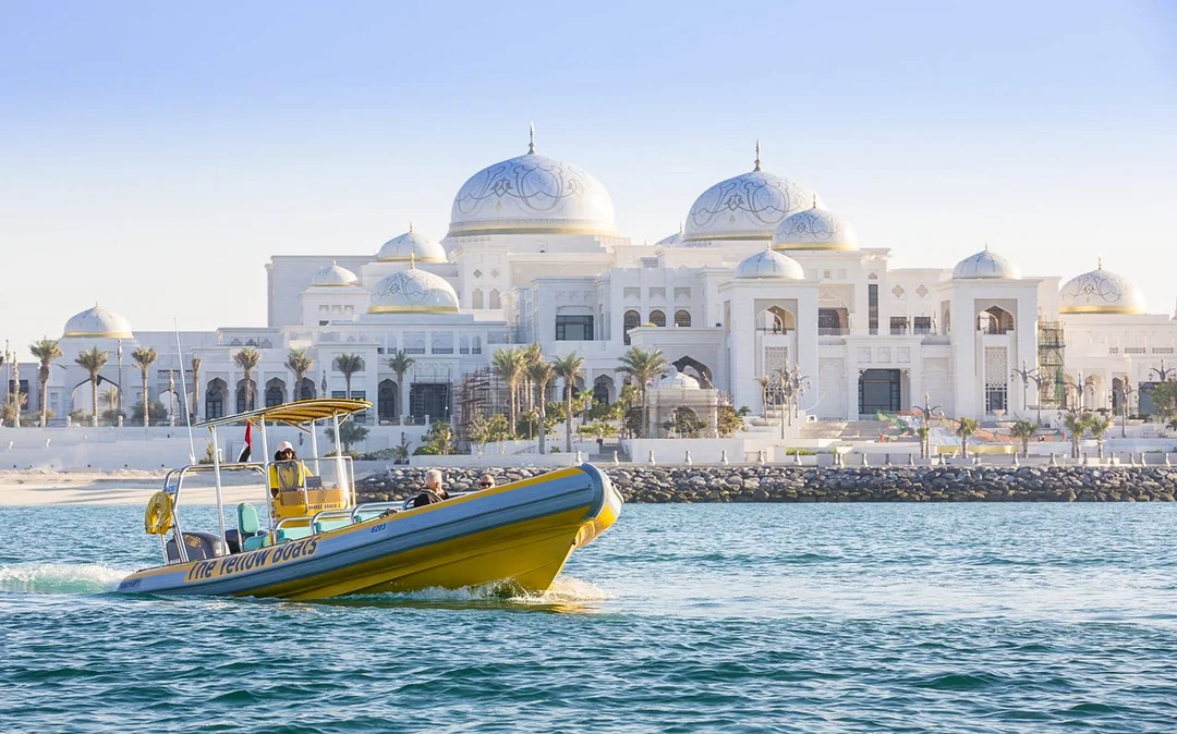 Yellow Boats Premium Sightseeing Speedboat Tour of Abu Dhabi Image 2