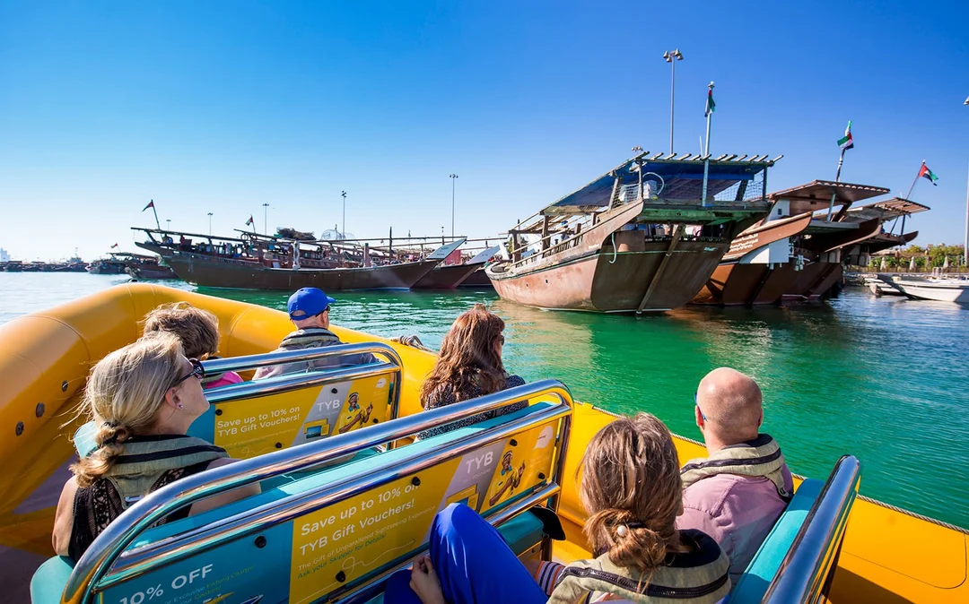 Yellow Boats Premium Sightseeing Speedboat Tour of Abu Dhabi Image 4