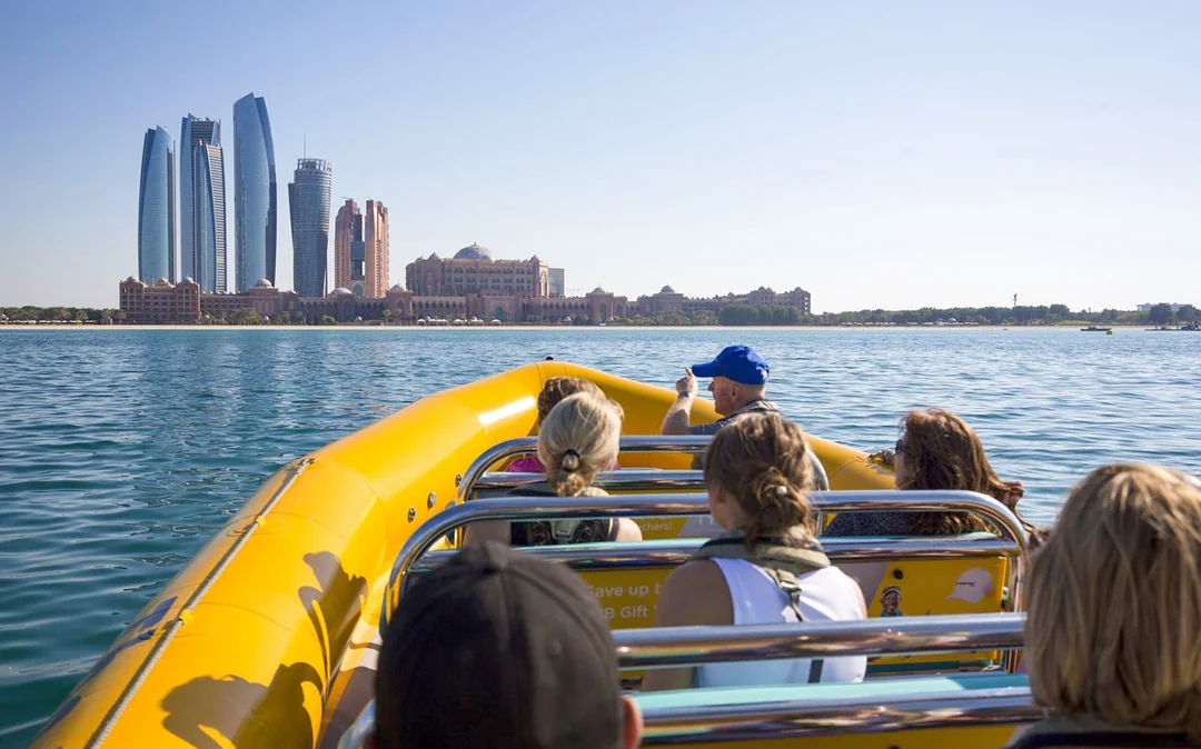 Yellow Boats Premium Sightseeing Speedboat Tour of Abu Dhabi Image 5