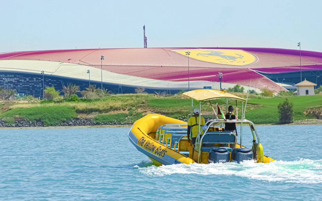 Yellow Boats: Sightseeing Speedboat Tour of Yas Island Image 5