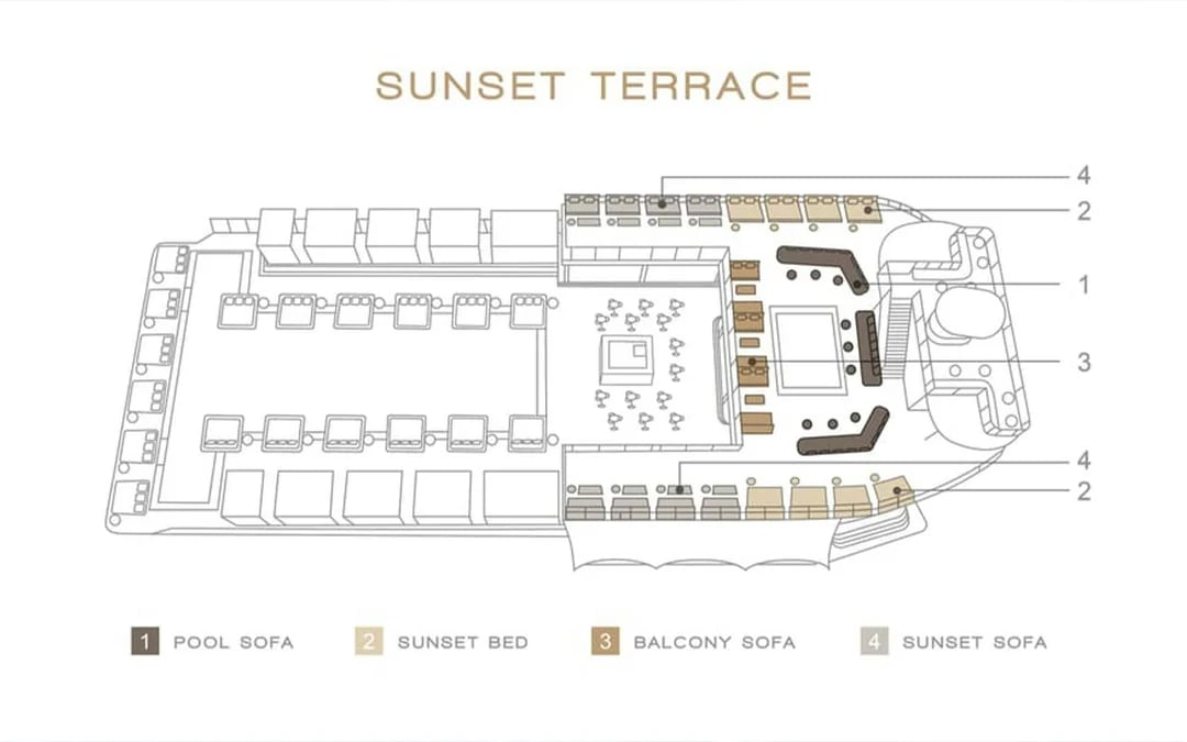 YONA Beach Club: Poolside Reserved Seats (for 2 to 4 Guests) Image 11