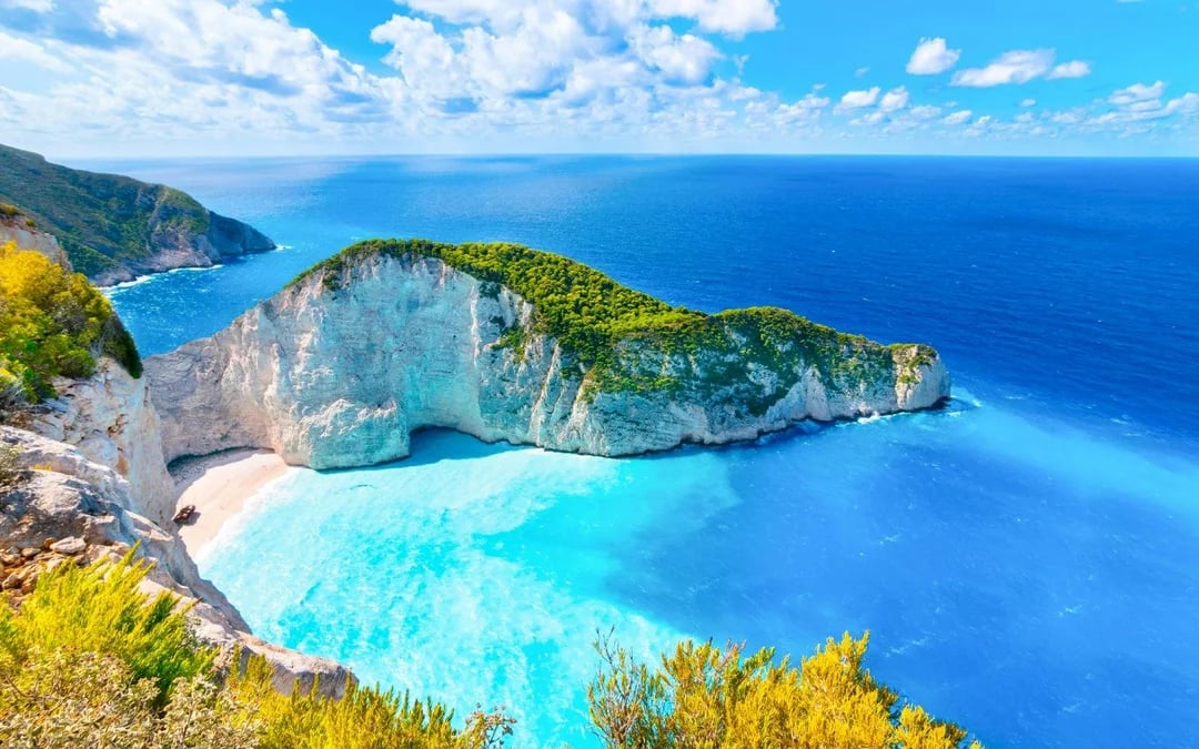 Zakynthos Shipwreck Beach with Blue Caves Land & Sea Tour Image 5