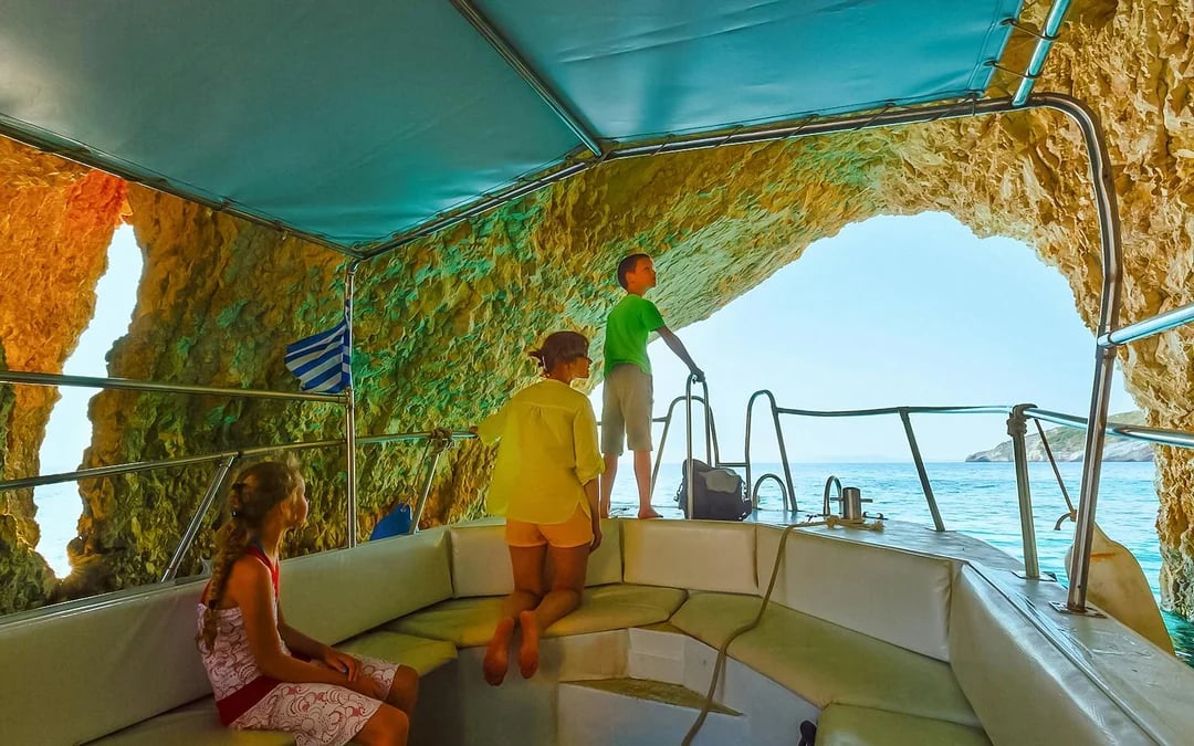 Zakynthos Shipwreck, Caves & White Beach Speedboat Tour Image 6