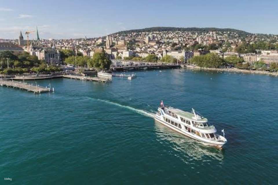 Zurich guided bus tour with lake cruise and optional FIFA Museum entry
